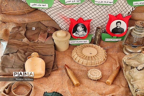 نواخته شدن زنگ ایثار و مقاومت در شهرستان امیدیه