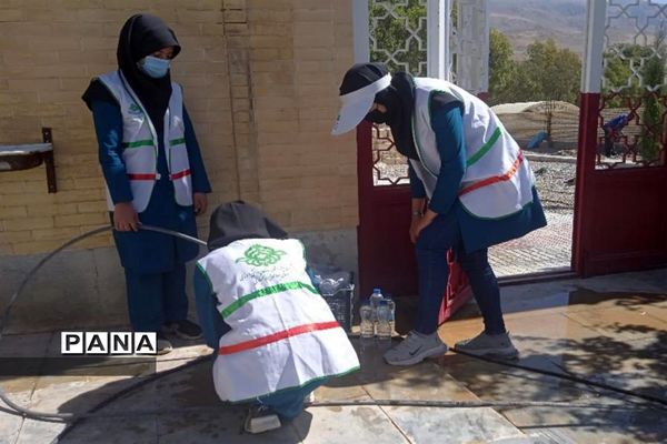 غبارروبی گلزار شهدای اردل