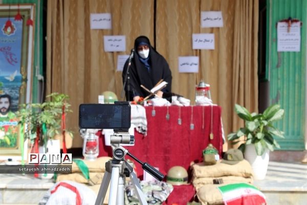 نواخته شدن زنگ ایثار و مقاومت درمدارس شهرستان گلوگاه