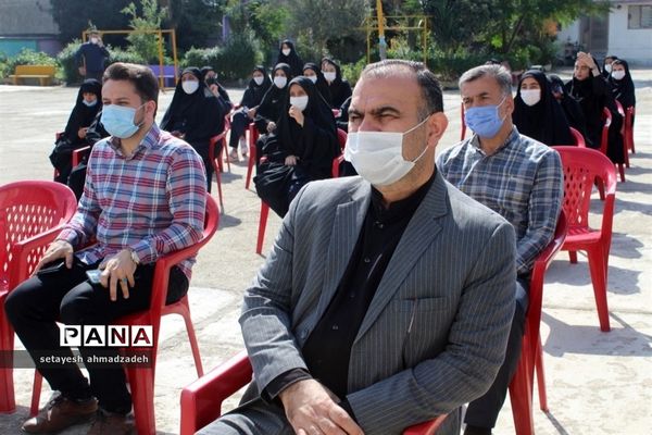 نواخته شدن زنگ ایثار و مقاومت درمدارس شهرستان گلوگاه