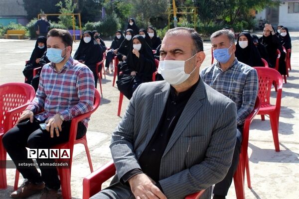 نواخته شدن زنگ ایثار و مقاومت درمدارس شهرستان گلوگاه