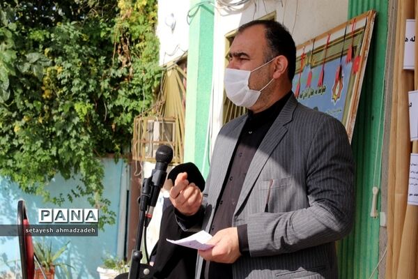 نواخته شدن زنگ ایثار و مقاومت درمدارس شهرستان گلوگاه