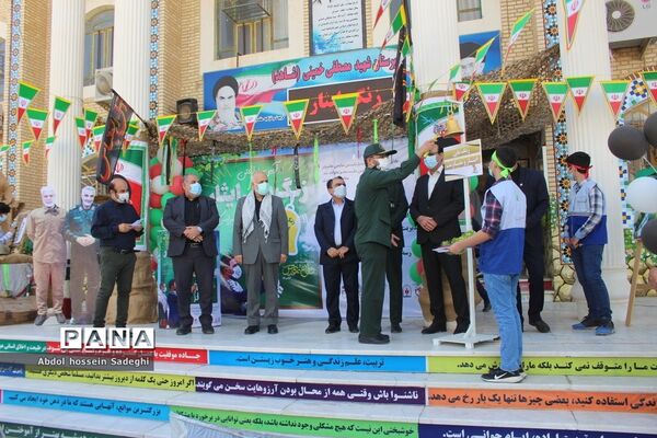 آیین زنگ ملی ایثار و مقاومت در بوشهر