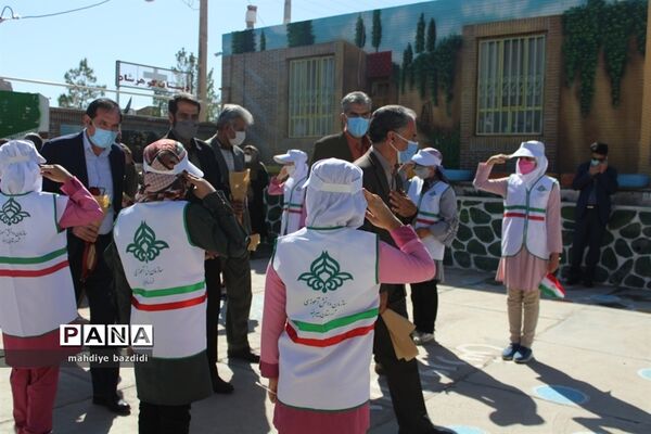 جشن عاطفه‌ها دردبستان علامه حلی شهرستان بیرجند