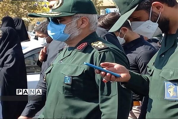برگزاری مراسم تشییع شهید عابدی در مشکین دشت کرج