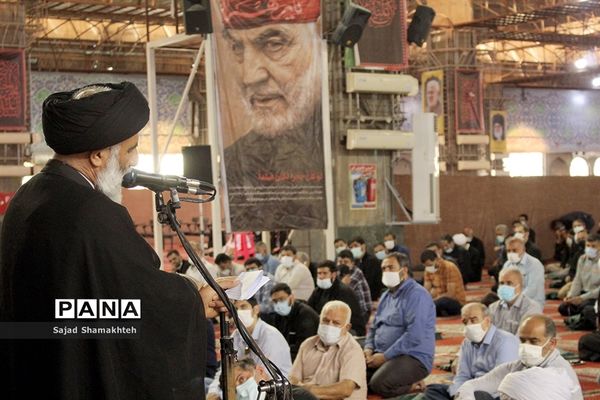 برگزاری نخستین نمازجمعه در اهواز پس از همه گیری کرونا