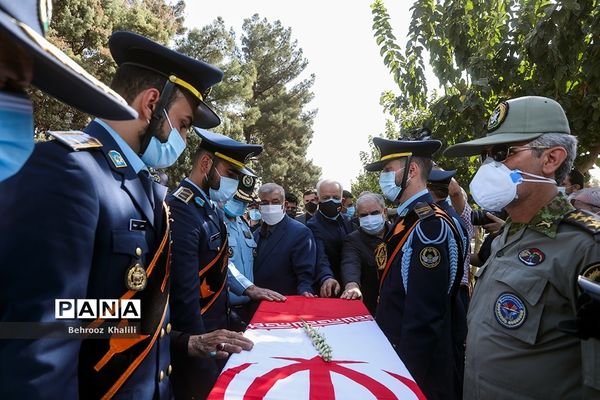 تشییع پیکر امیر سرتیپ دوم خلبان  منوچهر محققی