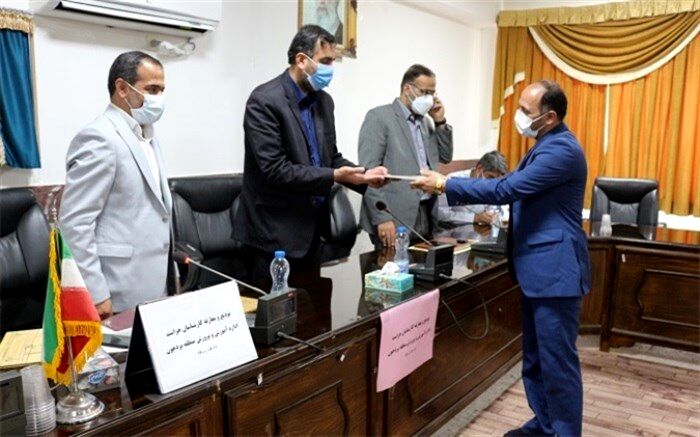 تودیع و معارفه کارشناس سنجش آموزش و پرورش بردخون