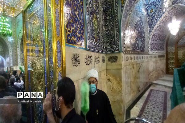 حال و هوای صحن حرم امام رضا (ع) در شب رحلت پیامبر (ص)  و شهادت امام حسن مجتبی (ع)