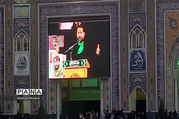 حال و هوای صحن حرم امام رضا (ع) در شب رحلت پیامبر (ص)  و شهادت امام حسن مجتبی (ع)