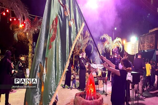 برپایی موکب احباب، به مناسبت رحلت پیامبر (ص) در منطقه ۱۴