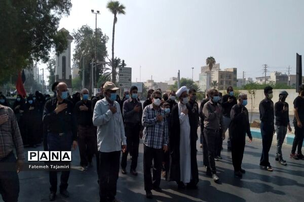 عزاداری ماه صفر رحلت پیامبر اکرم حضرت محمد(ص) و امام حسن مجتبی (ع) در بوشهر