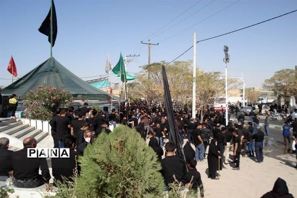 مراسم پیاده‌روی به مناسبت ۲۸ صفر در مهردشت ابرکوه