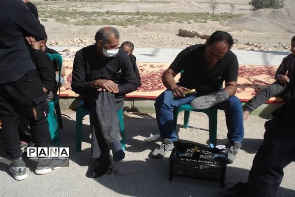 مراسم پیاده‌روی به مناسبت ۲۸ صفر در مهردشت ابرکوه