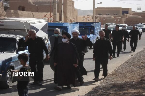 مراسم پیاده‌روی به مناسبت ۲۸ صفر در مهردشت ابرکوه