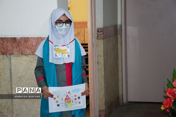 آیین افتتاح اتاق بهداشت درسه دبستان ناحیه یک ری، به مناسبت هفته سلامت