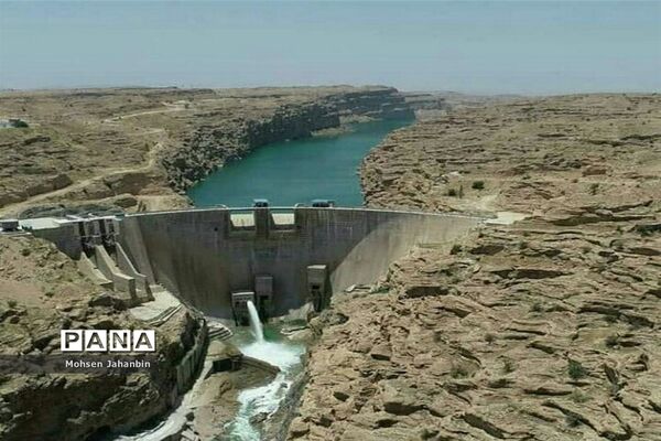 سد مخزنی رئیس‌ علی دلواری در بخش شبانکاره استان بوشهر