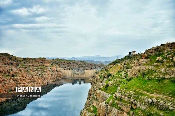 سد مخزنی رئیس‌ علی دلواری در بخش شبانکاره استان بوشهر