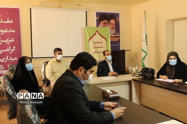 بازدید معاون پرورشی و فرهنگی اداره کل آموزش و پرورش از سازمان دانش آموزی خوزستان