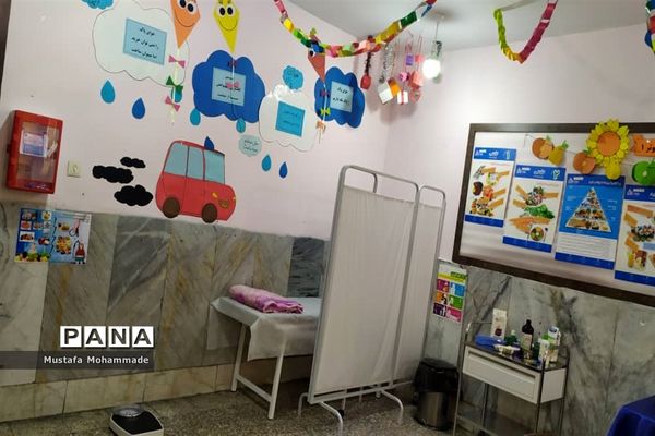 افتتاح اتاق بهداشت دبستان کوثر در ملارد