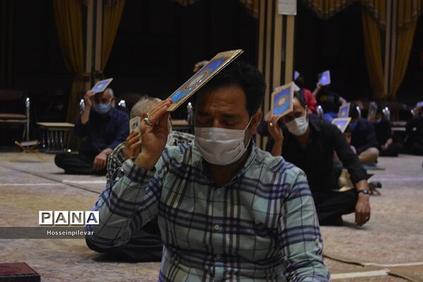 عزاداری شب نوزدهم ماه مبارک رمضان در خراسان جنوبی بیرجند