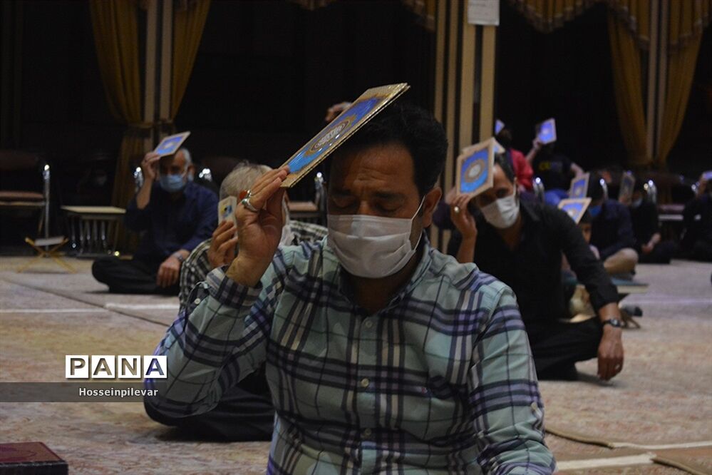 عزاداری شب نوزدهم ماه مبارک رمضان در خراسان جنوبی بیرجند