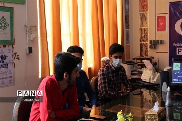 بازدید فرمانده سپاه بافق از دفتر خبرگزاری پانا این شهرستان