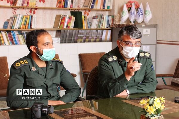 بازدید فرمانده سپاه بافق از دفتر خبرگزاری پانا این شهرستان