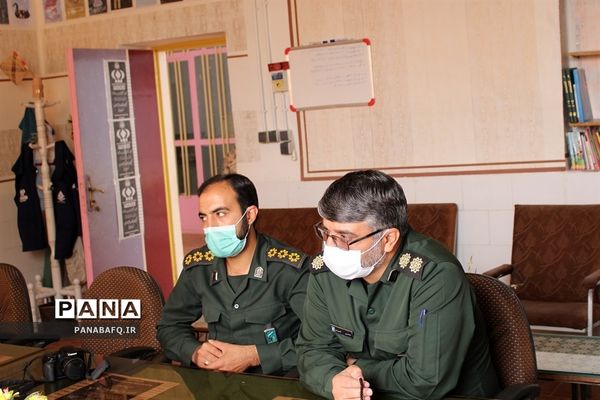 بازدید فرمانده سپاه بافق از دفتر خبرگزاری پانا این شهرستان
