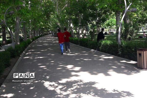 حال و هوای بوستان‌ها در ایام تمدید وضعیت قرمز کرونایی