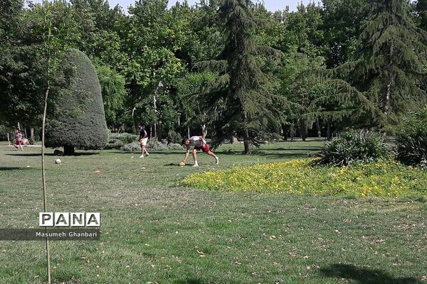 حال و هوای بوستان‌ها در ایام تمدید وضعیت قرمز کرونایی