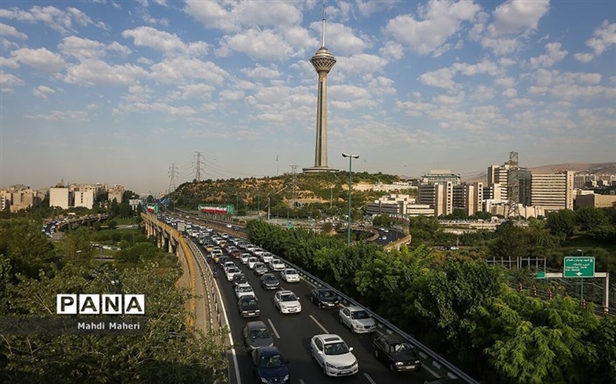 افزایش حجم ترافیک در اکثر بزرگراه‌های تهران