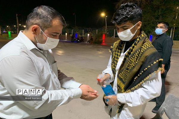 مراسم احیای شب های قدر در شهرستان امیدیه و میانکوه