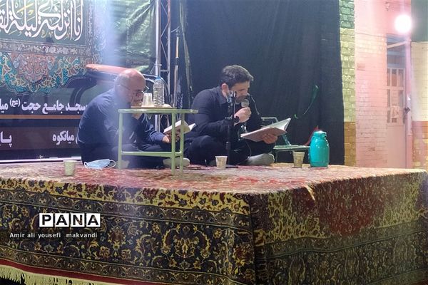 مراسم احیای شب های قدر در شهرستان امیدیه و میانکوه