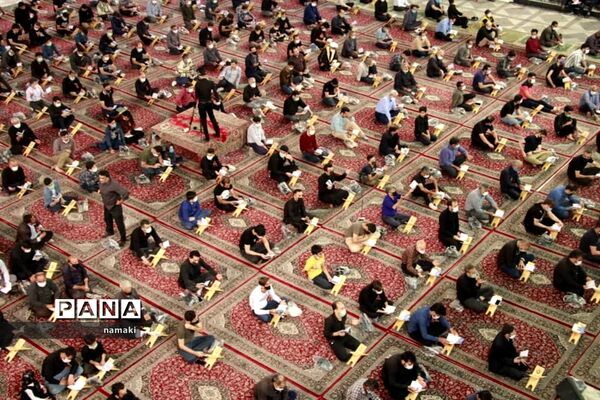 برگزاری شب قدر در حرم حضرت محمد هلال بن علی آران و بیدگل