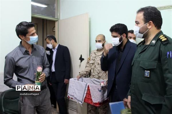 دیدار فرمانده سپاه حضرت عبدالعظیم حسینی (ع) با  مدیر آموزش و پرورش ناحیه دو شهر ری