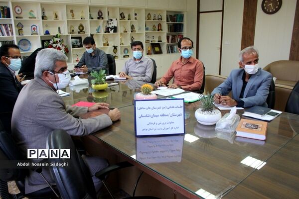 جلسه هفتگی میز شهرستان‌ها و مناطق معاونت پرورشی و فرهنگی آموزش و پرورش استان بوشهر