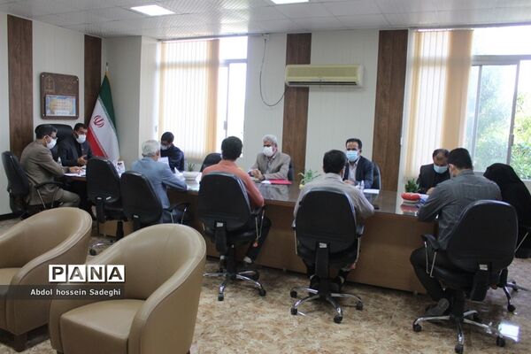 جلسه هفتگی میز شهرستان‌ها و مناطق معاونت پرورشی و فرهنگی آموزش و پرورش استان بوشهر