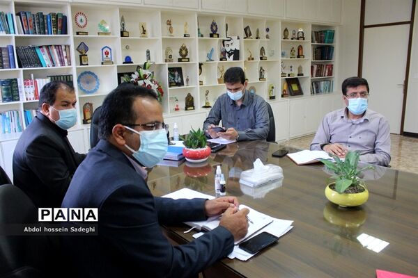 جلسه هفتگی میز شهرستان‌ها و مناطق معاونت پرورشی و فرهنگی آموزش و پرورش استان بوشهر