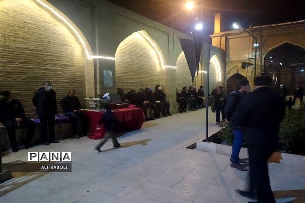 مراسم شب های قدر در مسجد ولیعصر هیات فاطمیون زنجان