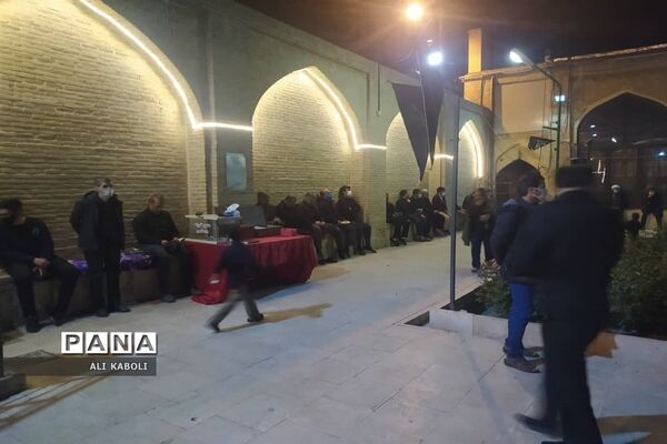 مراسم شب های قدر در مسجد ولیعصر هیات فاطمیون زنجان