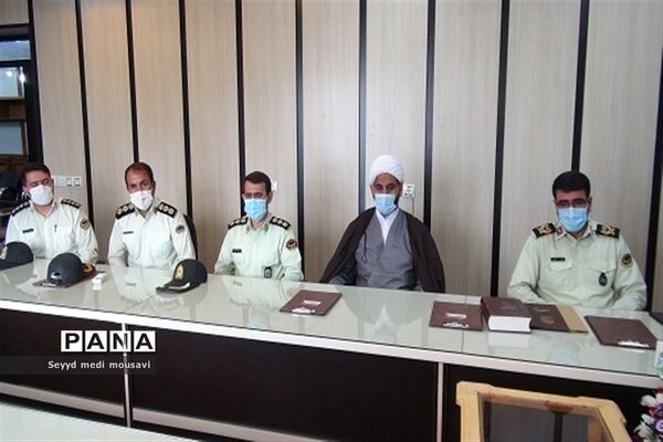 دیدار فرمانده نیروی انتظامی کهگیلویه و بویراحمد با مدیرکل آموزش و پرورش به مناسبت هفته معلم