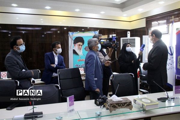 نشست خبری مدیرکل آموزش و پرورش استان بوشهر