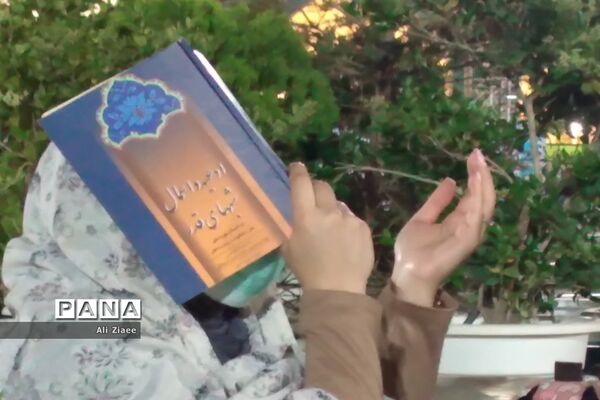 مراسم احیای شب قدر در حرم مطهر رضوی