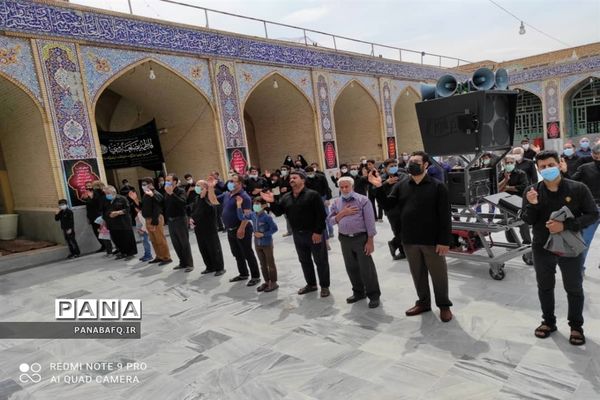 اقامه عزای شهادت مولی الموحدین در شهر دارالشجاعه بافق