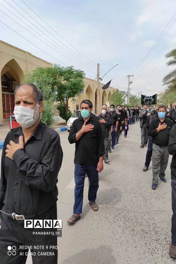 اقامه عزای شهادت مولی الموحدین در شهر دارالشجاعه بافق