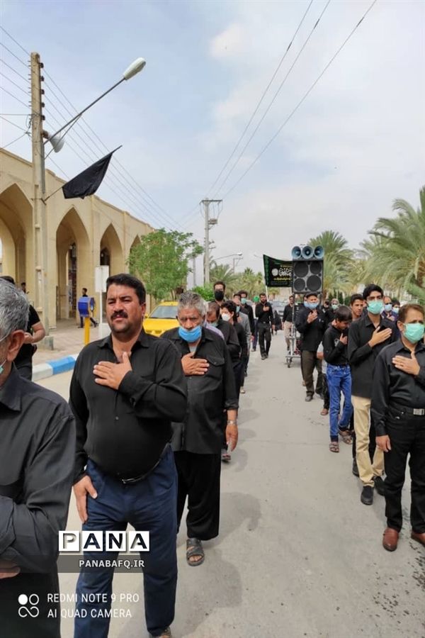 اقامه عزای شهادت مولی الموحدین در شهر دارالشجاعه بافق