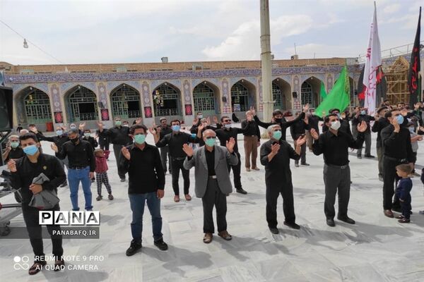 اقامه عزای شهادت مولی الموحدین در شهر دارالشجاعه بافق
