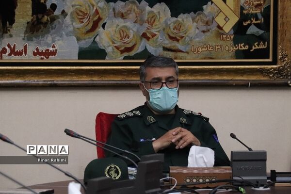 برگزاری نشست خبری مسئول سازمان بسیج سازندگی سپاه عاشورا آذربایجان شرقی