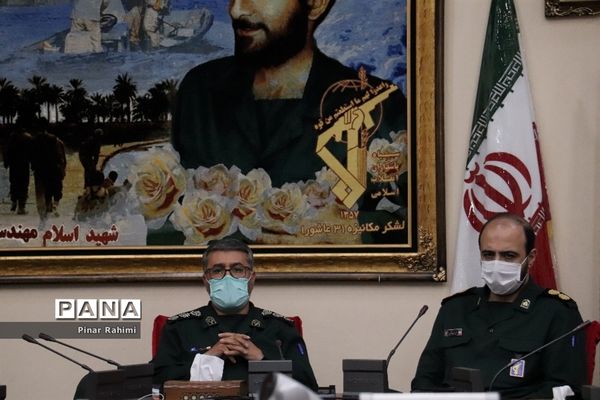 برگزاری نشست خبری مسئول سازمان بسیج سازندگی سپاه عاشورا آذربایجان شرقی